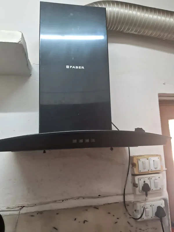 Customer review for kitchen chimney suction repair service in Delhi NCR